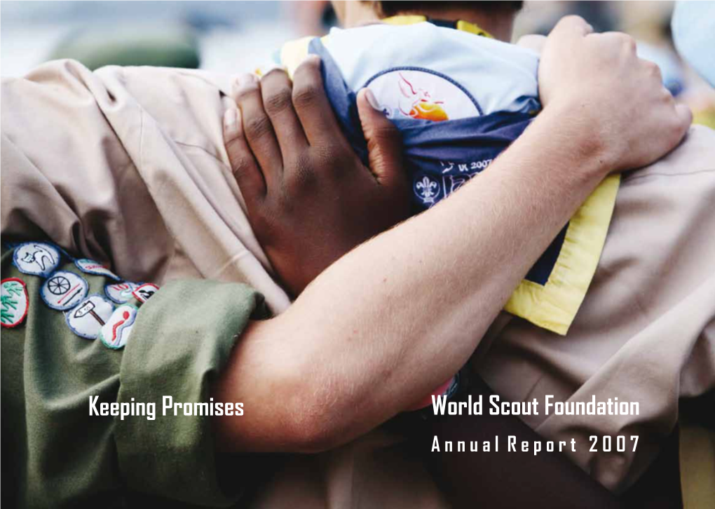 World Scout Foundation Keeping Promises