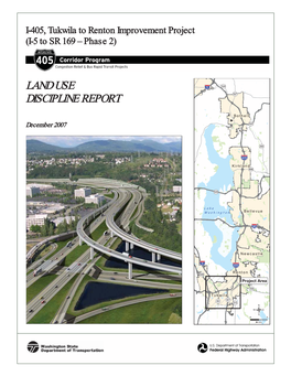 Land Use Discipline Report