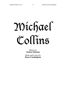 Music by Joshua Salzman Book and Lyrics by Ryan Cunningham