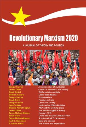 Revolutionary Marxism 2020