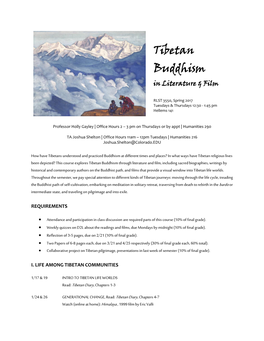Tibetan Buddhism in Literature & Film