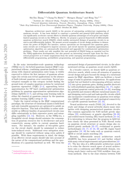 Differentiable Quantum Architecture Search