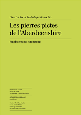 Les Pierres Pictes De L' Aberdeenshire