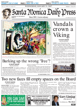 Vandals Crown a Viking by MELODY HANATANI Daily Press Staff Writer