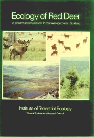 Ecology of Red Deer a Research Review Relevant to Their Management in Scotland