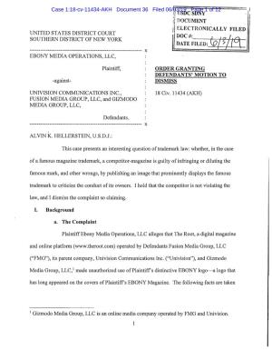 Case 1:18-Cv-11434-AKH Document 36 Filed 06/03/19 Page 1 of 12