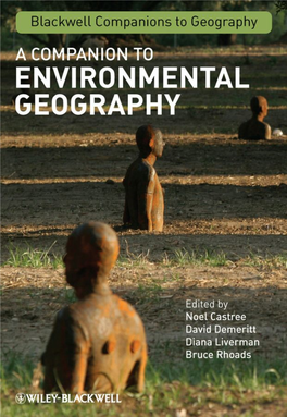 A Companion to Environmental Geography Blackwell Companions to Geography