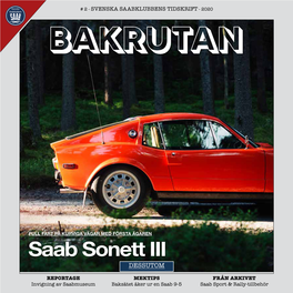 Saab Sonett III DESSUTOM