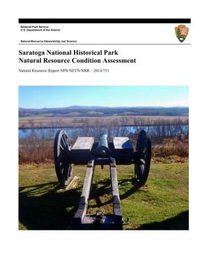 Natural Resource Condition Assessment, Saratoga National