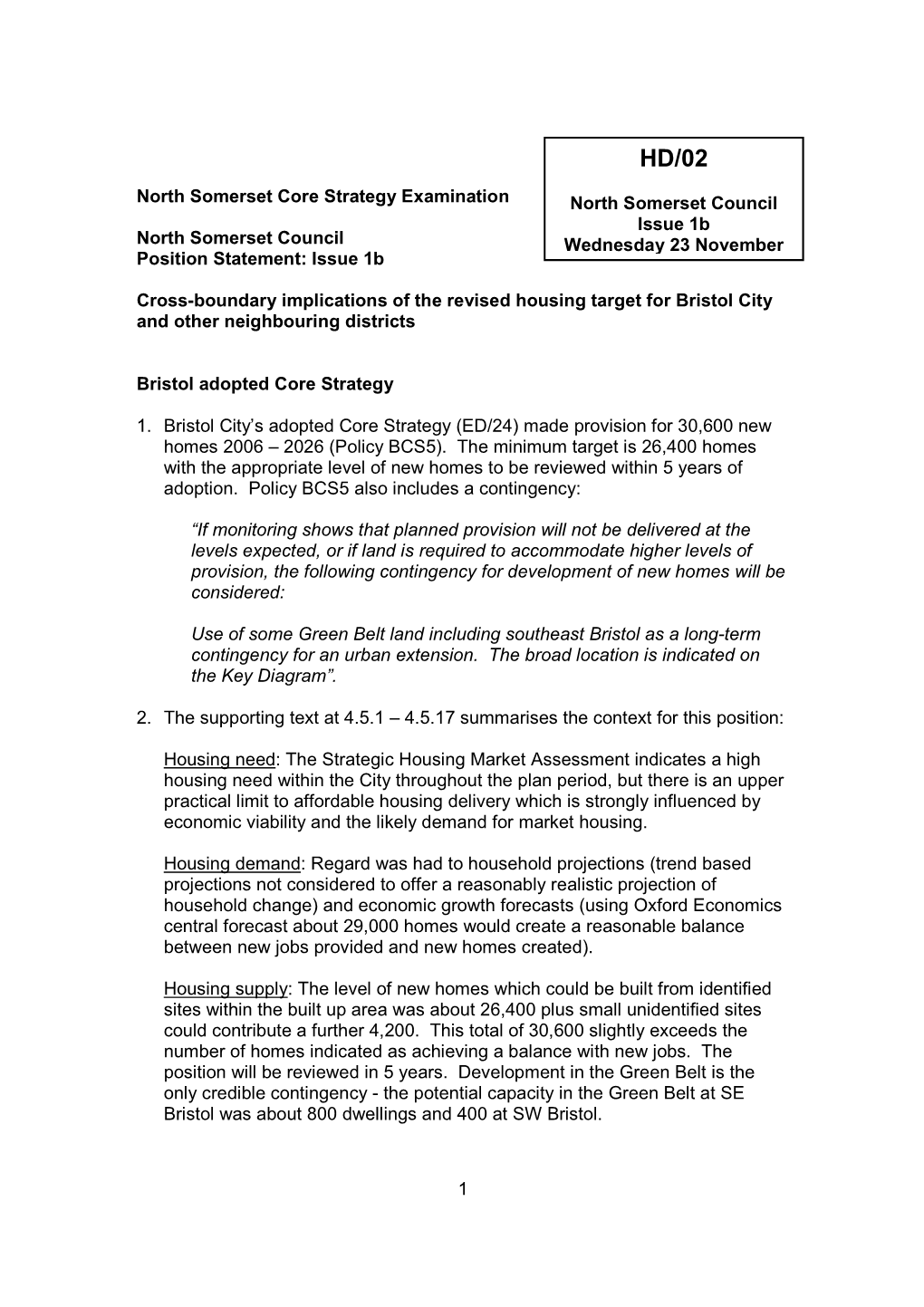 Issue 1B Cross-Boundary Implications of Th