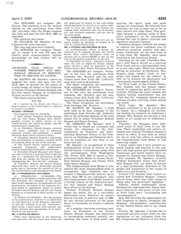 CONGRESSIONAL RECORD—HOUSE April 3, 2000