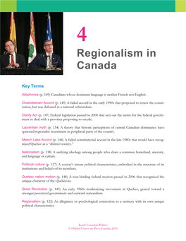Regionalism in Canada