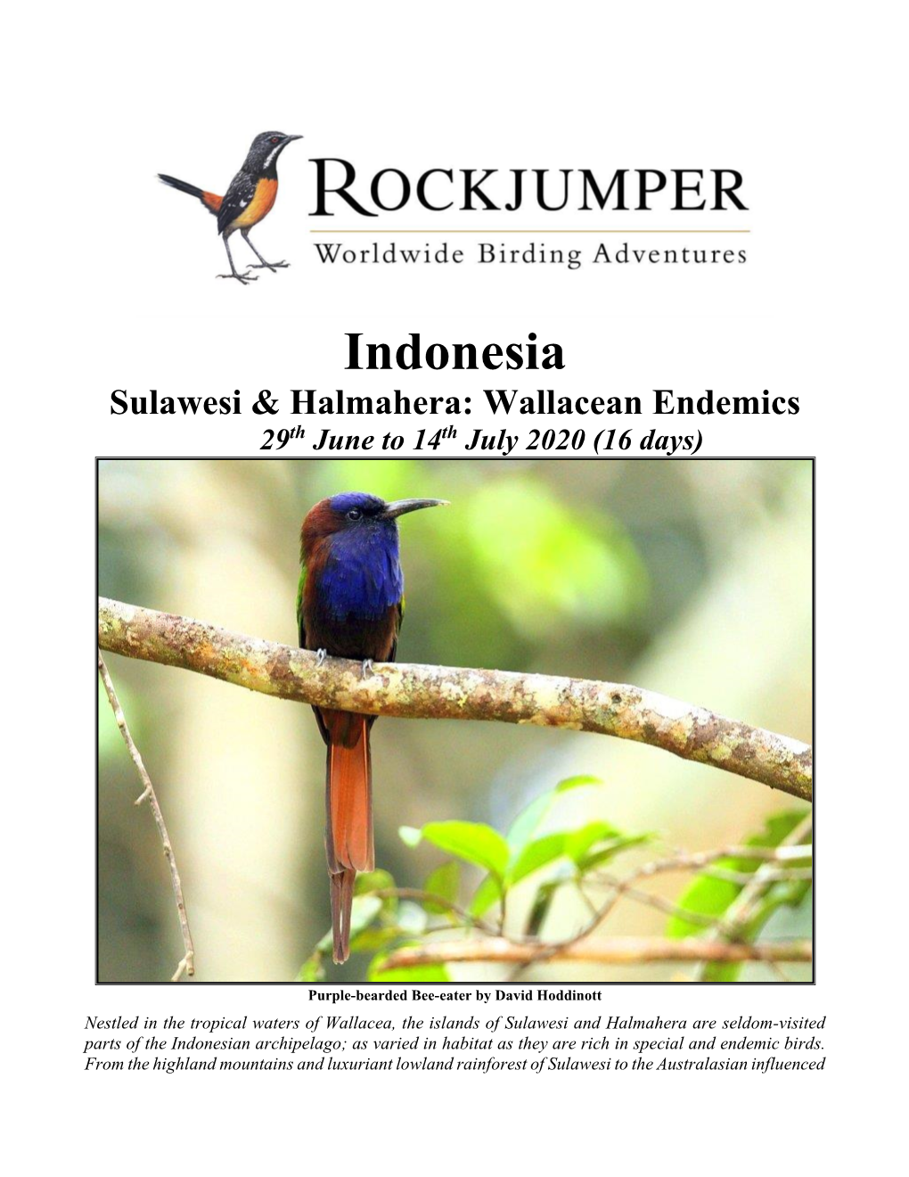 Indonesia Sulawesi & Halmahera