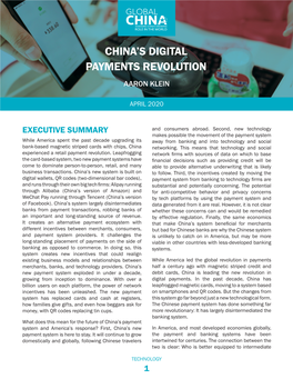 China's Digital Payments Revolution