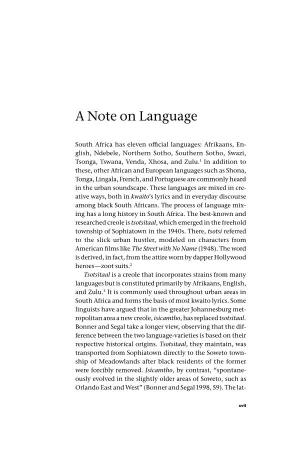 A Note on Language