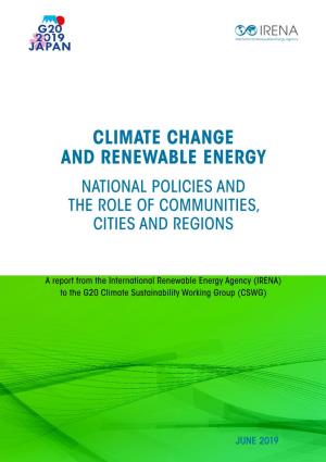 National Policies and the Role of Communities, Cities and Regions