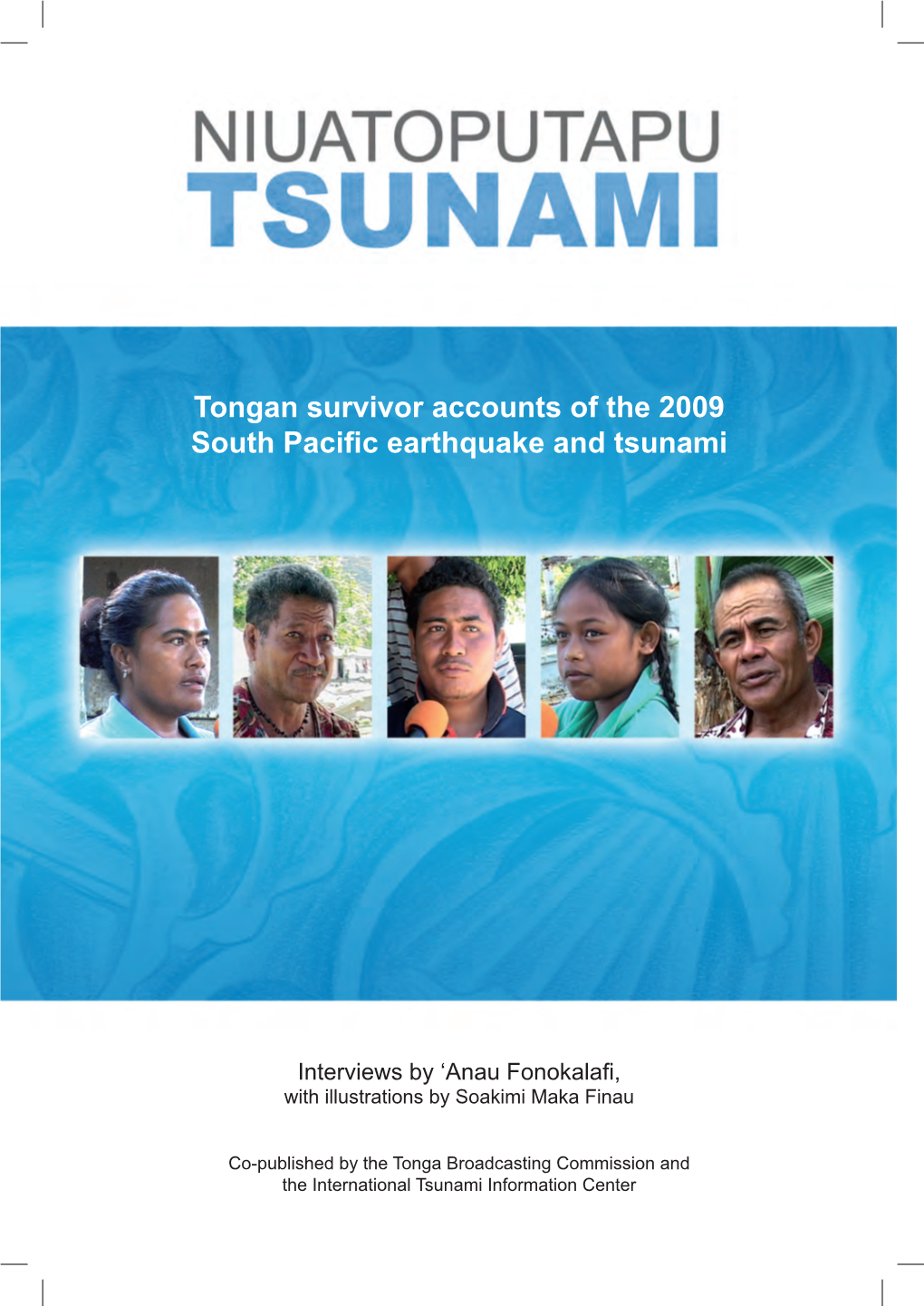 Tongan Survivor Accounts of the 2009 South Pacific Earthquake and Tsunami