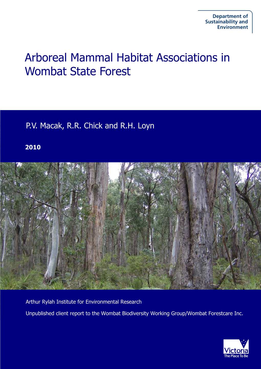 Arboreal Mammal Habitat Associations in Wombat State Forest