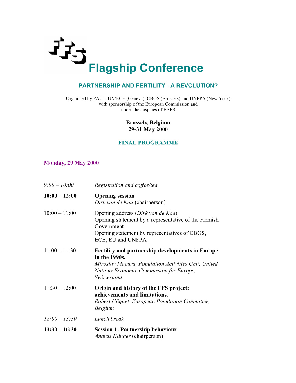 Flagship Conference