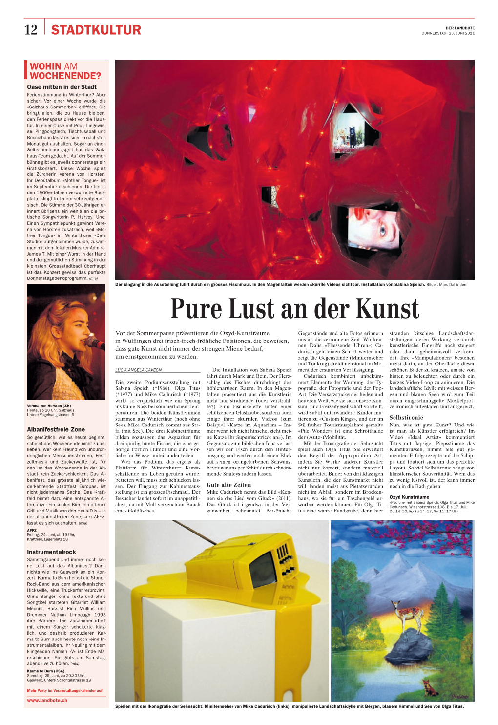 Pure Lust an Der Kunst