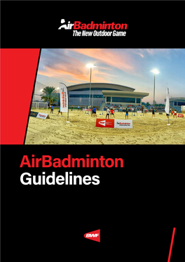 Airbadminton Guidelines