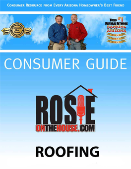 Roofing Consumer Guide