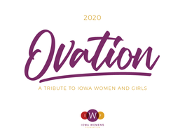 A Tribute to Iowa Women and Girls