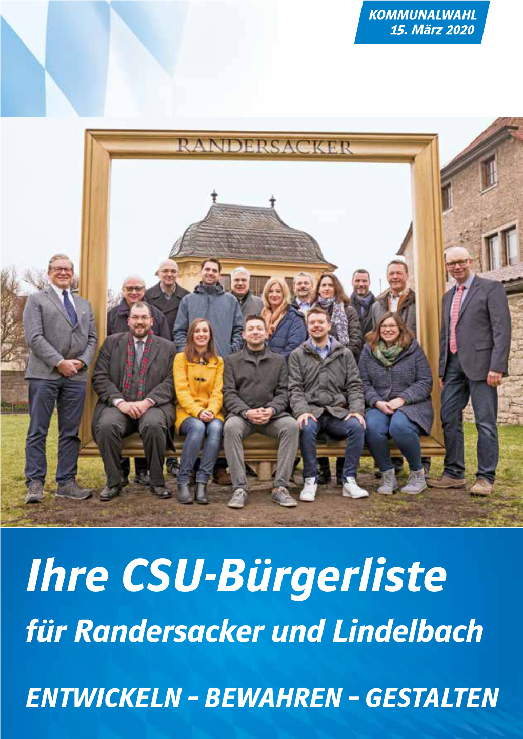 Ihre CSU-Bürgerliste Für Randersacker Und Lindelbach