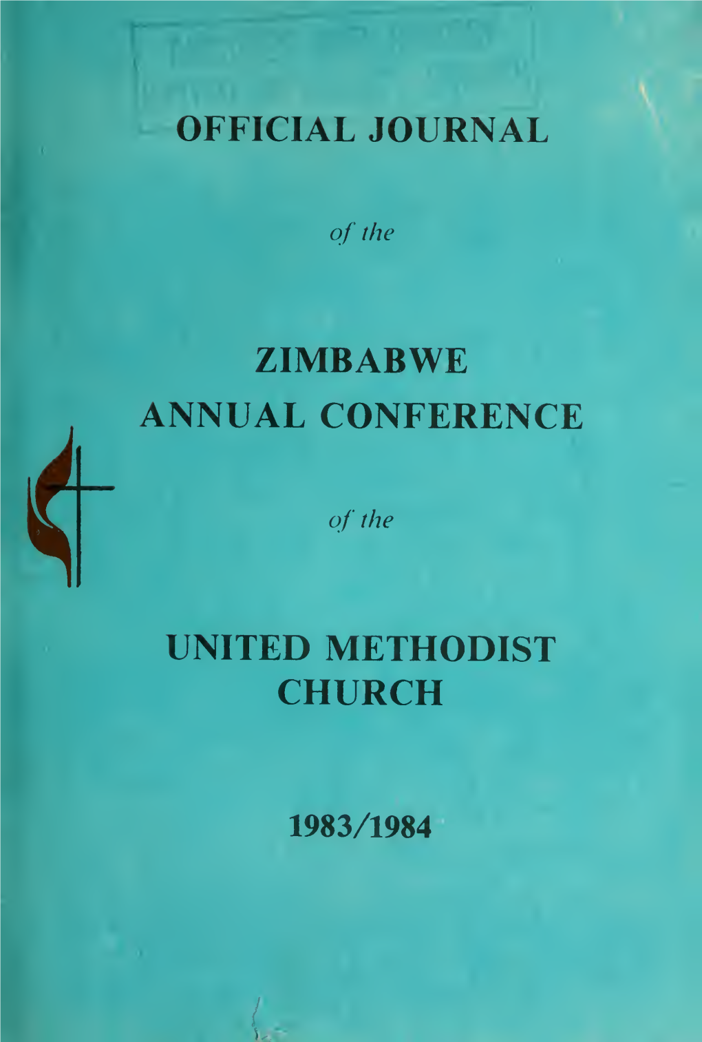 Official Journal of the Third Session of the Zimbabwe Annual Conference