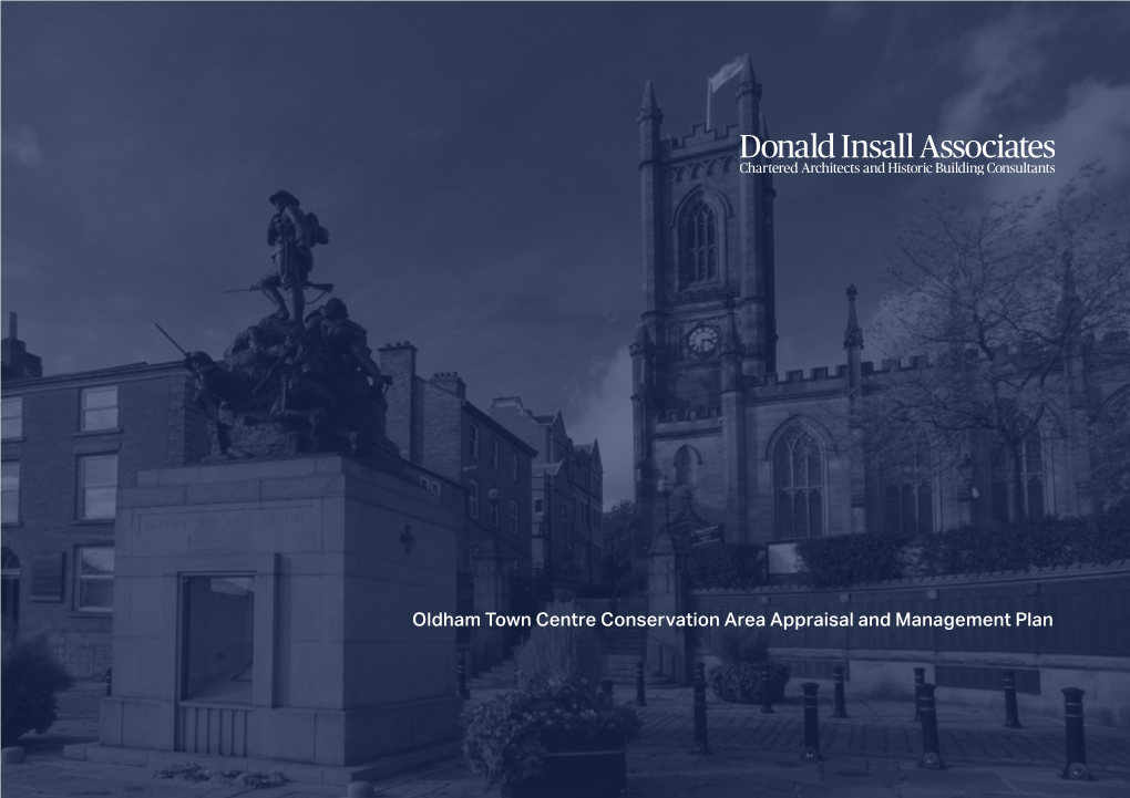 Oldham Town Centre Conservation Area Appraisal and Management Plan Contact Information