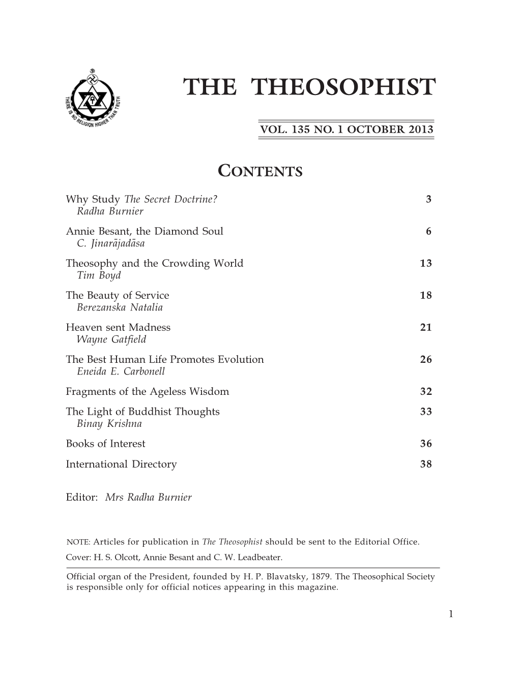 The Theosophist