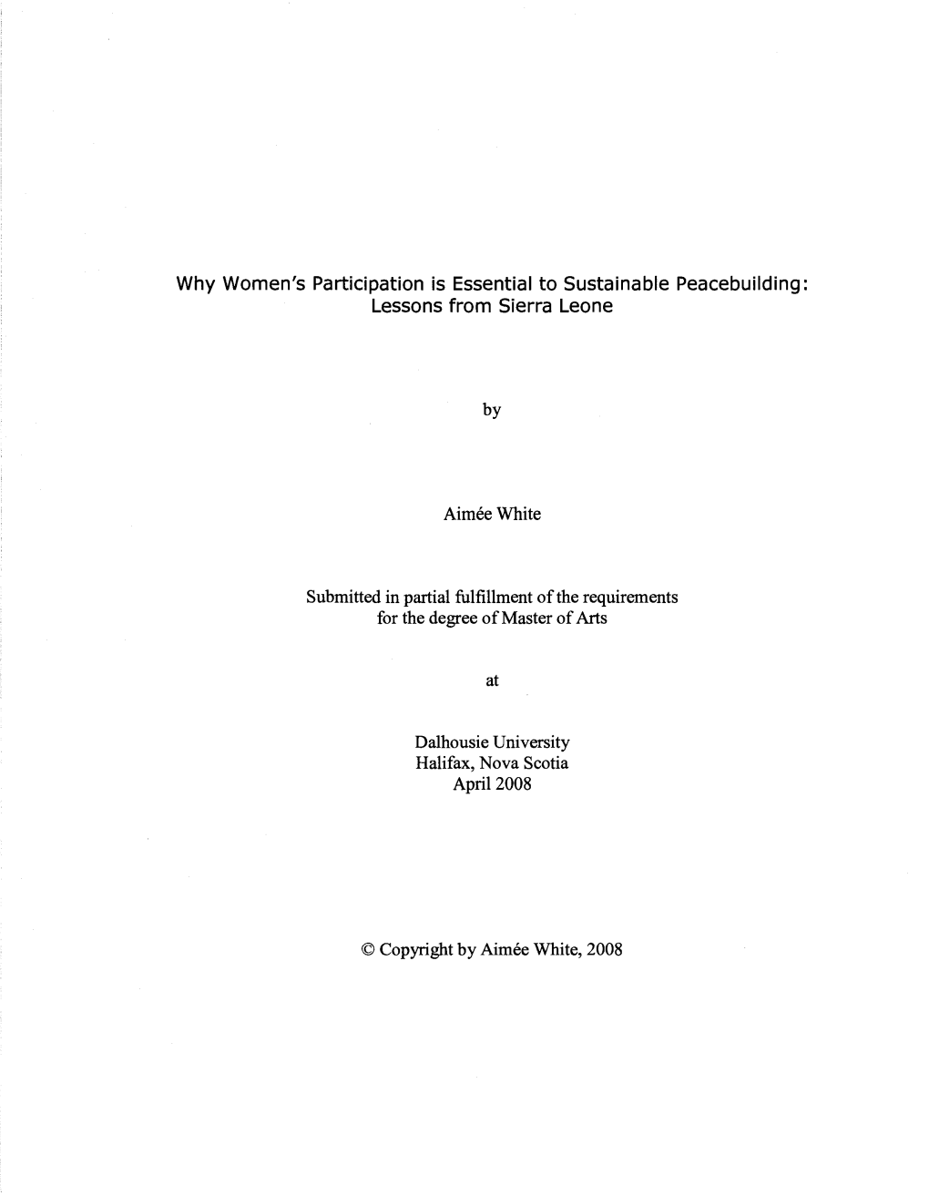 Proquest Dissertations