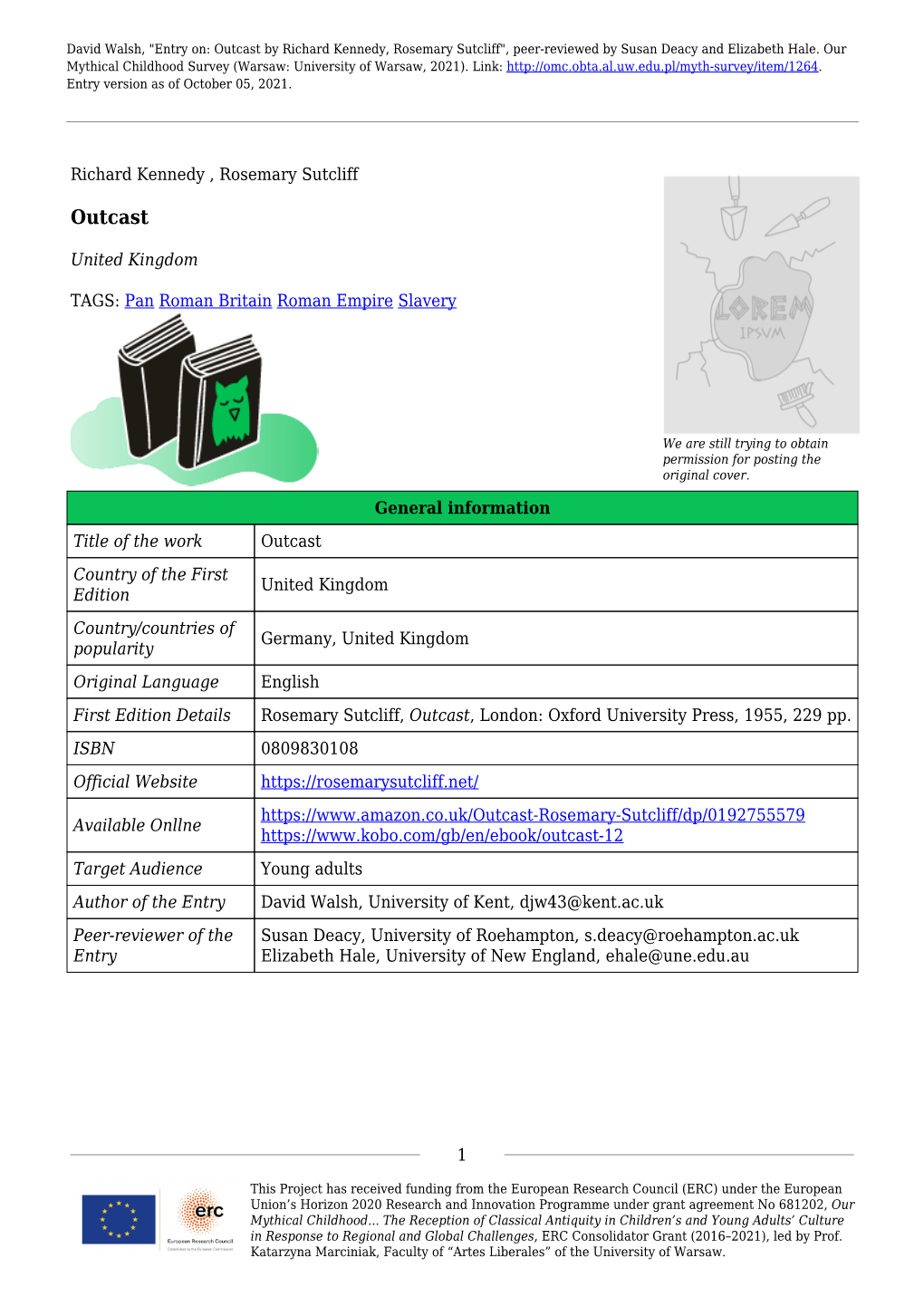 OMC | Data Export