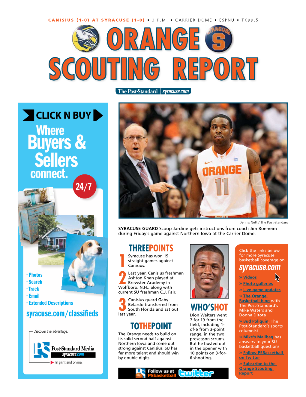 Orange Scouting Report
