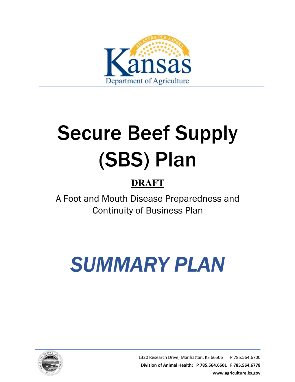KS SBS Summary Plan