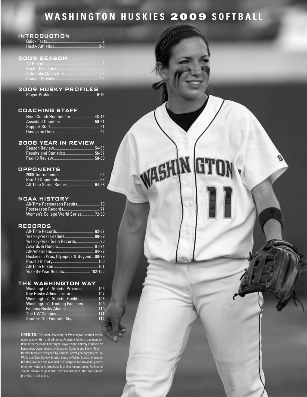 Washington Huskies 2009 Softball