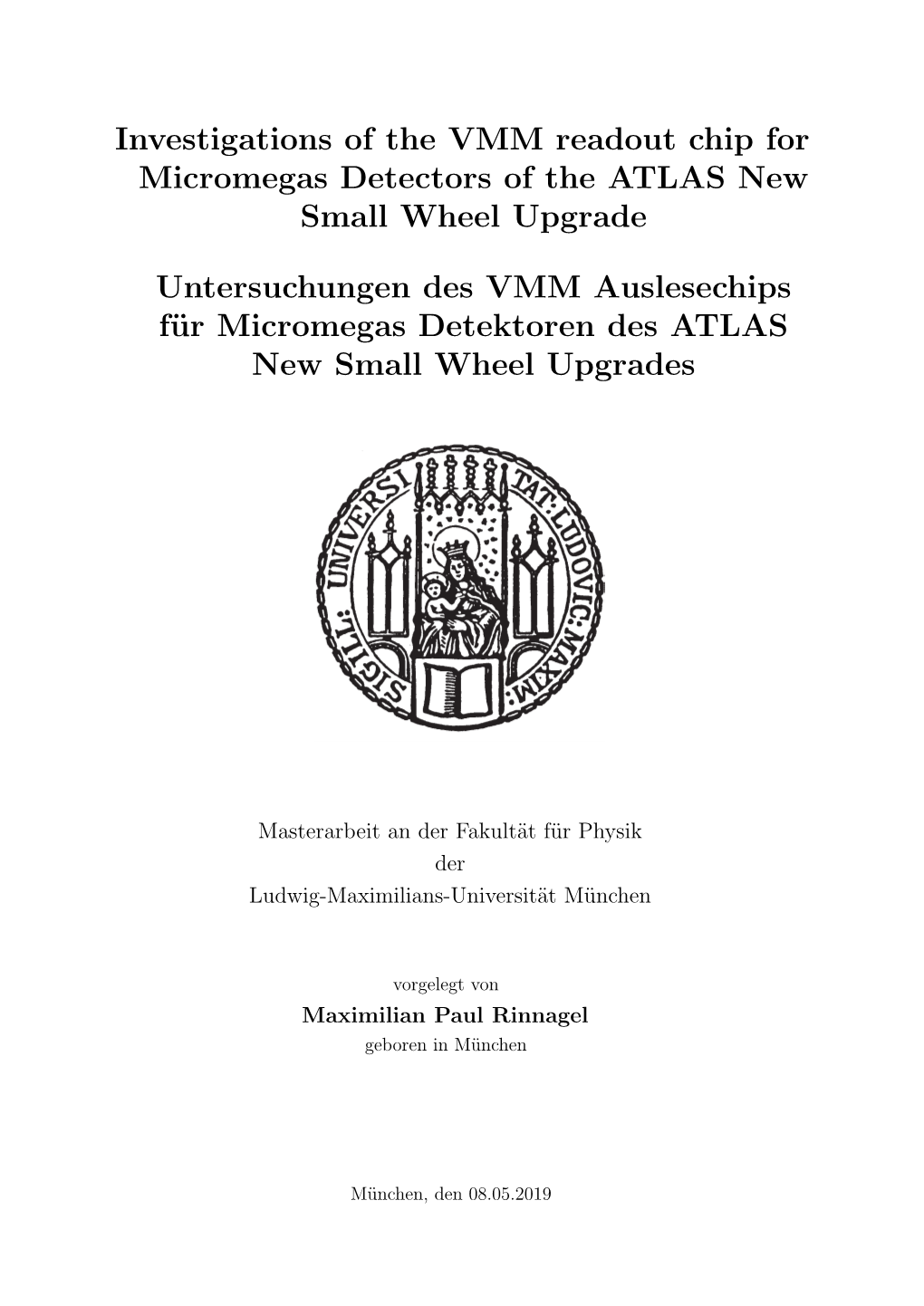 Investigations of the VMM Readout Chip for Micromegas Detectors of the ATLAS New Small Wheel Upgrade