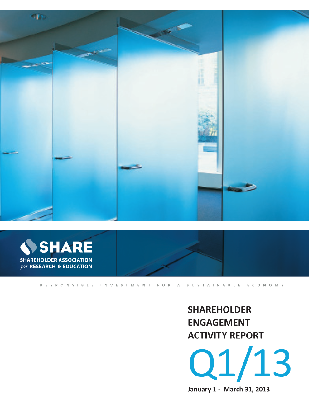 2010 Q4 Shareholder Engagement Report