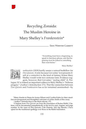 The Muslim Heroine in Mary Shelley's Frankenstein