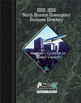 2005-2006 North Houston Greenspoint Business Directory Nation’Snation’S #1#1