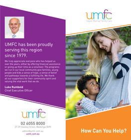 How Can You Help? Umfc.Com.Au