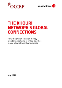 The Khouri Network's Global Connections
