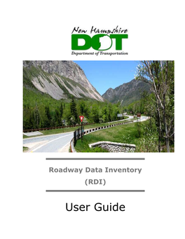 Roadway Data Inventory Guide