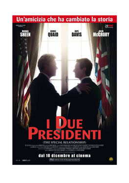I DUE PRESIDENTI the Special Relationship Pressbook