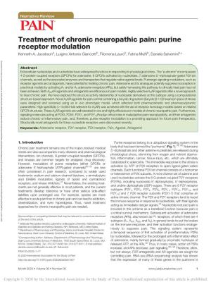 Treatment of Chronic Neuropathic Pain