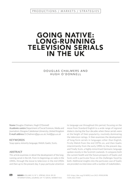 Going Native: Long-Running Television Serials in the Uk