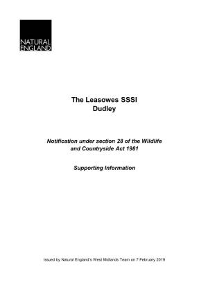 The Leasowes SSSI Dudley