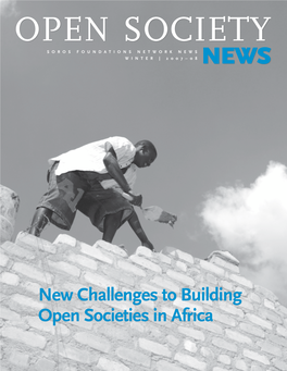 New Challenges to Building Open Societies in Africa (2.22 Mb Pdf File)