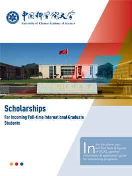 Brochure of UCAS Scholarship Programs.Pdf