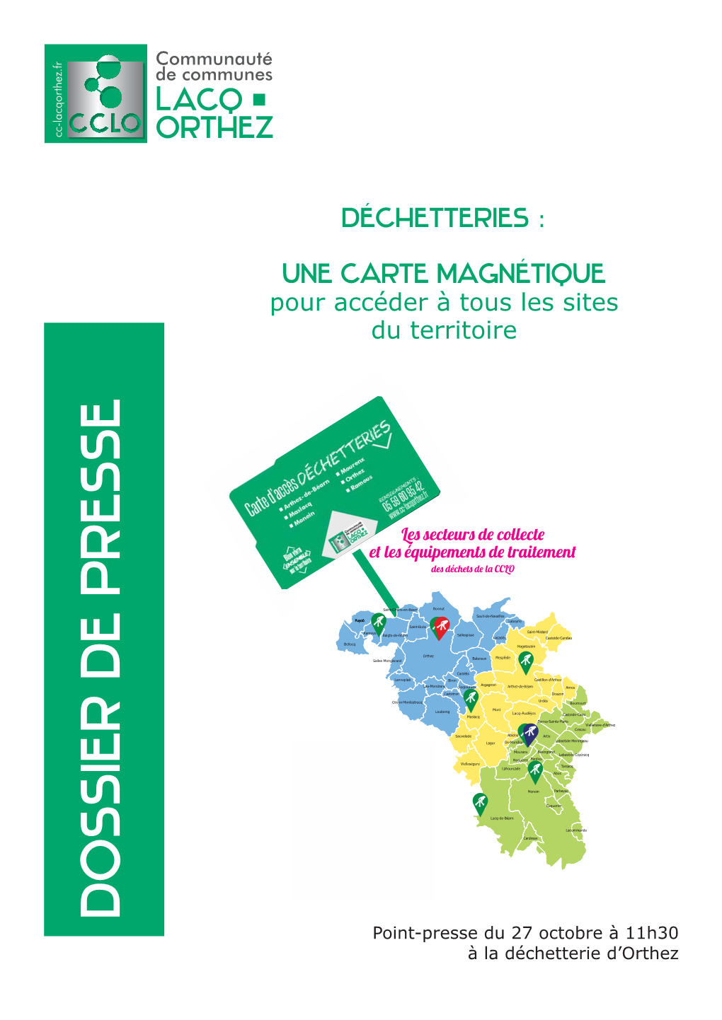 Déchetteries : Une Carte Magnétique